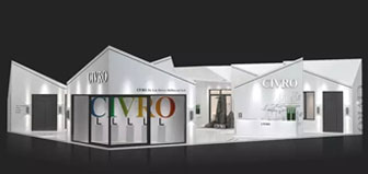尚高为CIVRO打造“优秀品牌，彰显品质”的展台设计形象